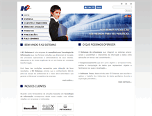 Tablet Screenshot of k2sistemas.com.br
